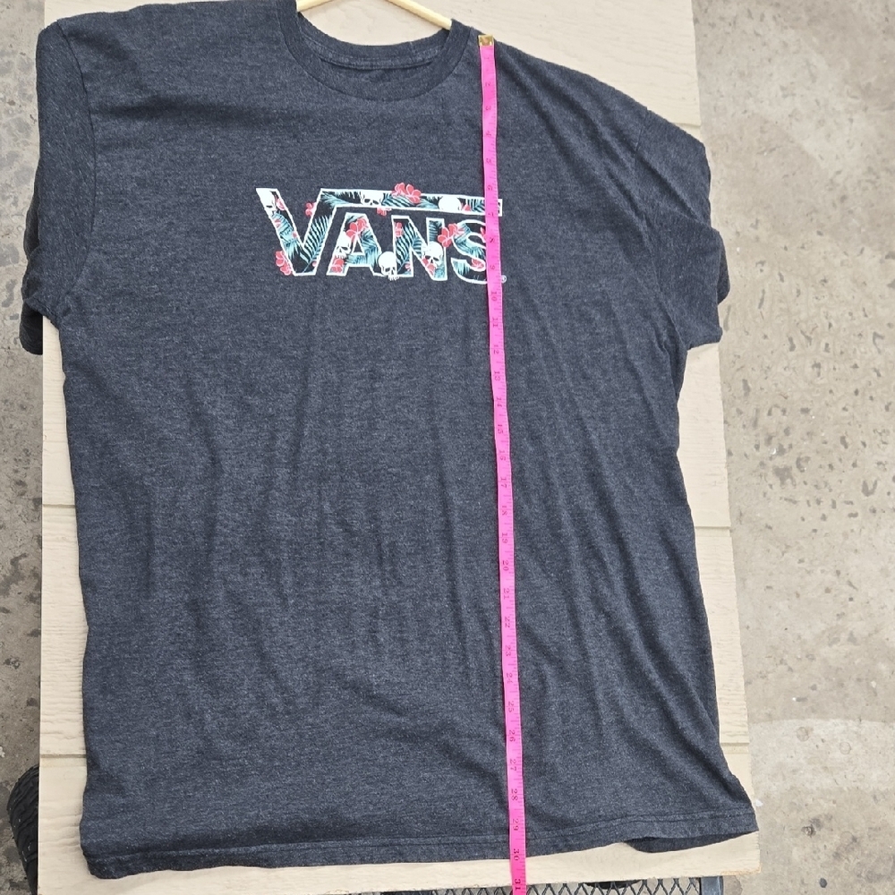 Vans Charcoal Graphic Men's Tee - Picture 7 of 8